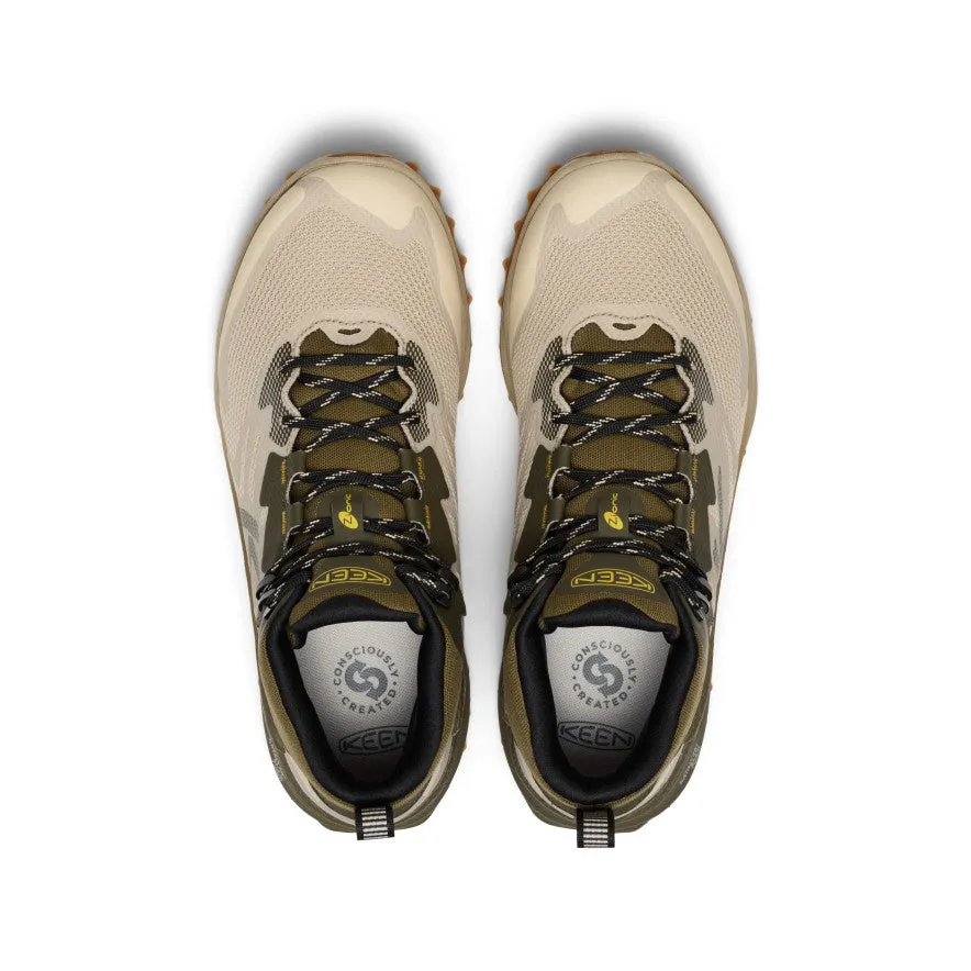 Spanish Bold Slip Safe Men's Zionic NXT Waterproof Hiking Boot  |  Brindle/Lemon Curry