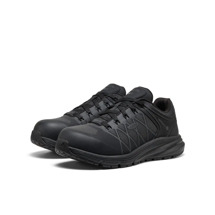 Women's Vista Energy XT Work Sneaker INT MET (Carbon Toe)  |  Black/Magnet Flexible Sole