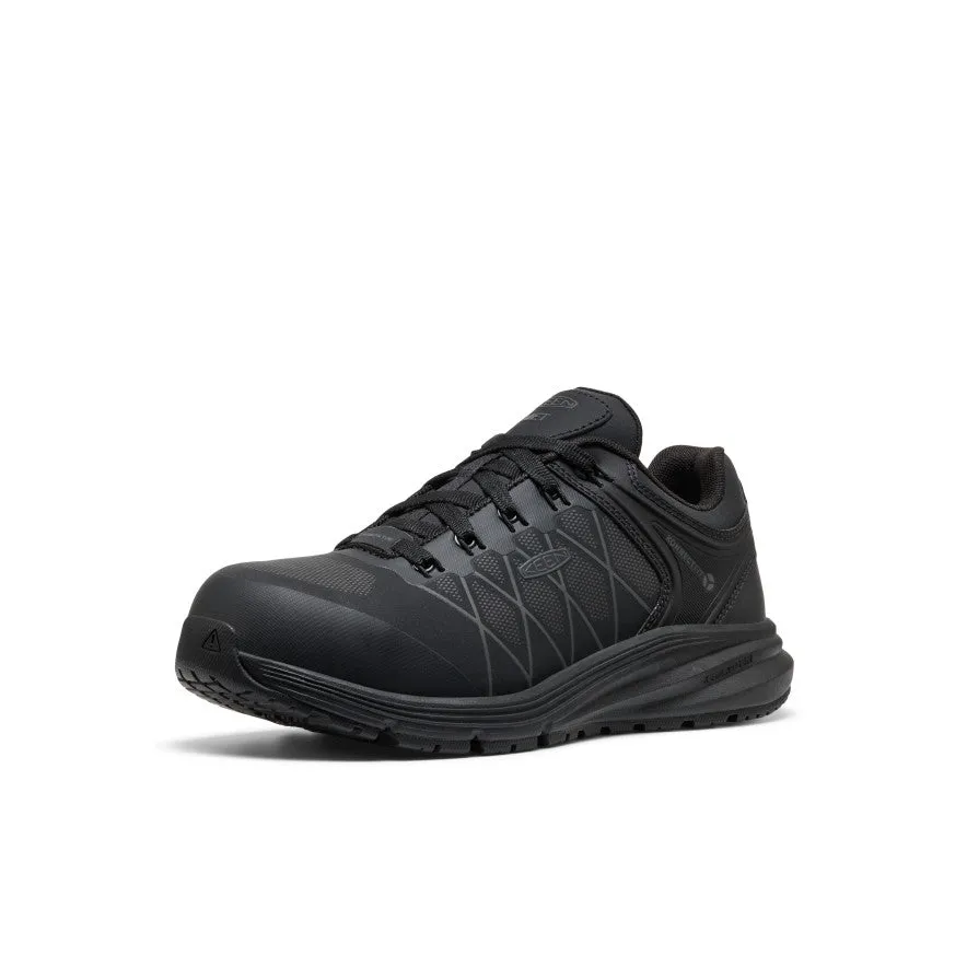 Women's Vista Energy XT Work Sneaker INT MET (Carbon Toe)  |  Black/Magnet Instant Comfort Anti   Fatigue