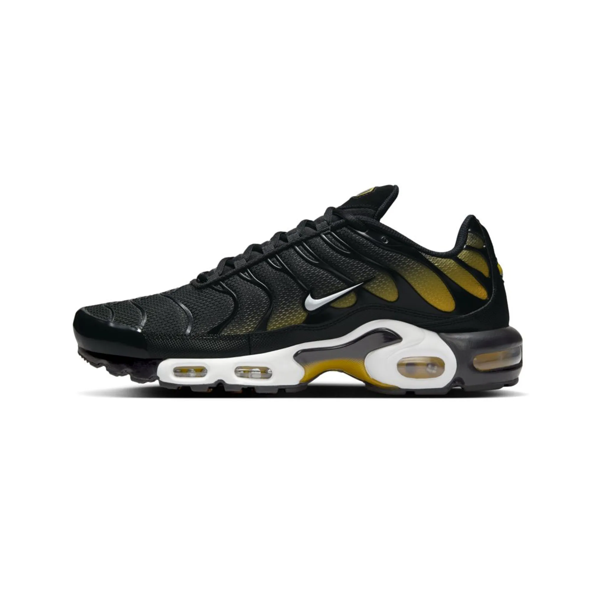 Nike Air Max Plus TN 'Black University Gold White' (2025) Feather Light Modern Commuters Royal Mood