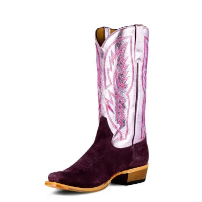Macie Bean Ladies' Violet Suede Boot Trail Comfort Insulated Mountain Hike