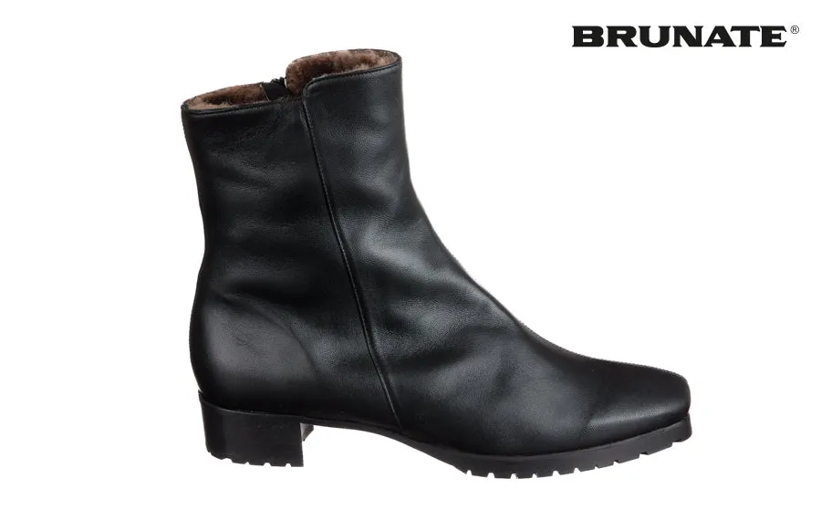 Br Moss Leather Snow Storm