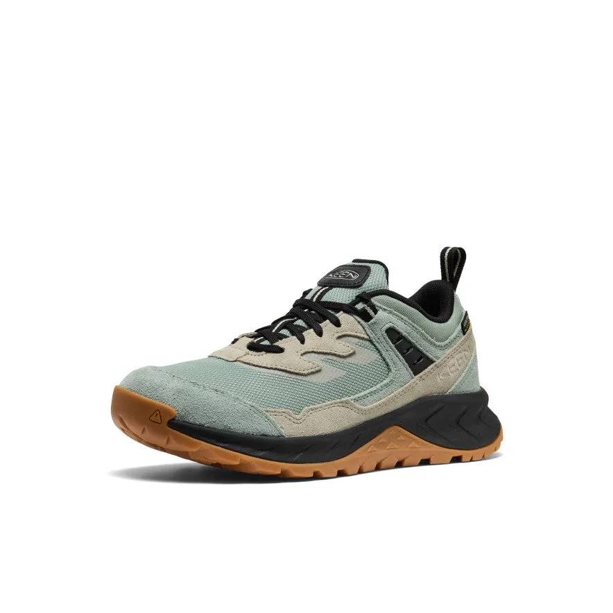 Women's Hightrail Waterproof Hiking Shoe  |  Iceberg Green/Abbey Stone Shock Absorbing Insole