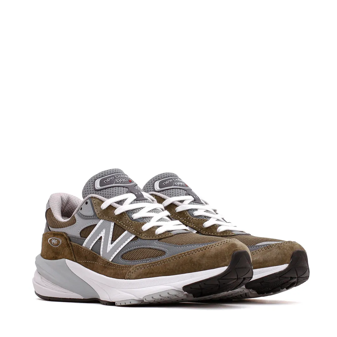 New Balance Unisex Made in USA 990v6 Olive U990OG6 Daily Chill Year Trust