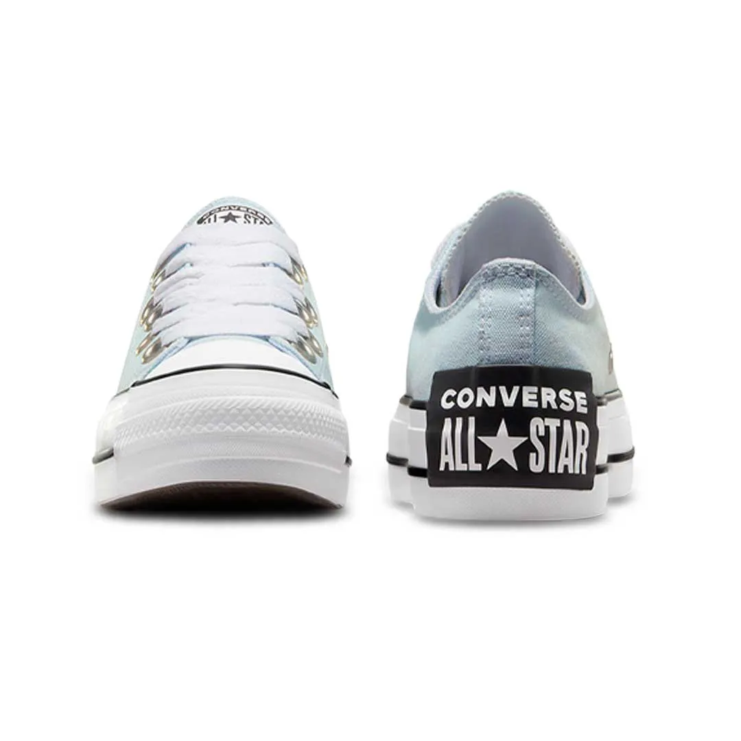 Rain Guard Climb Strong Converse - Women's Chuck Taylor All Star Lift Low Top Shoes (A10426C)