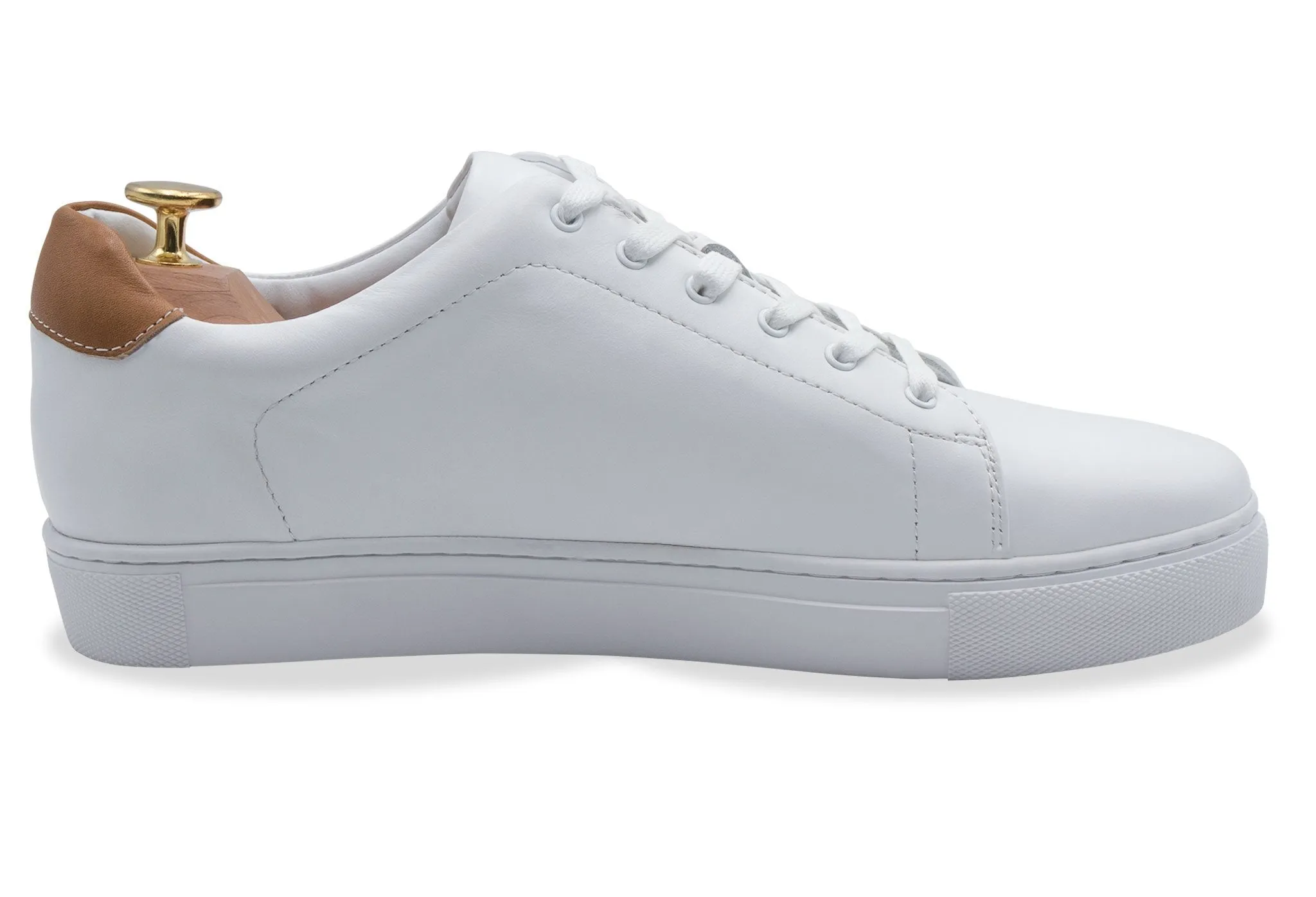 Loreto White Sneakers Quality Soft Neutral