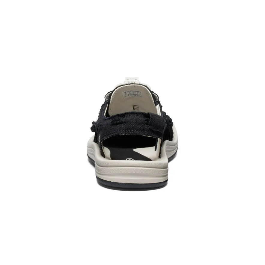 Men's UNEEK Canvas  |  Black/Birch Contoured Footbed Geometry