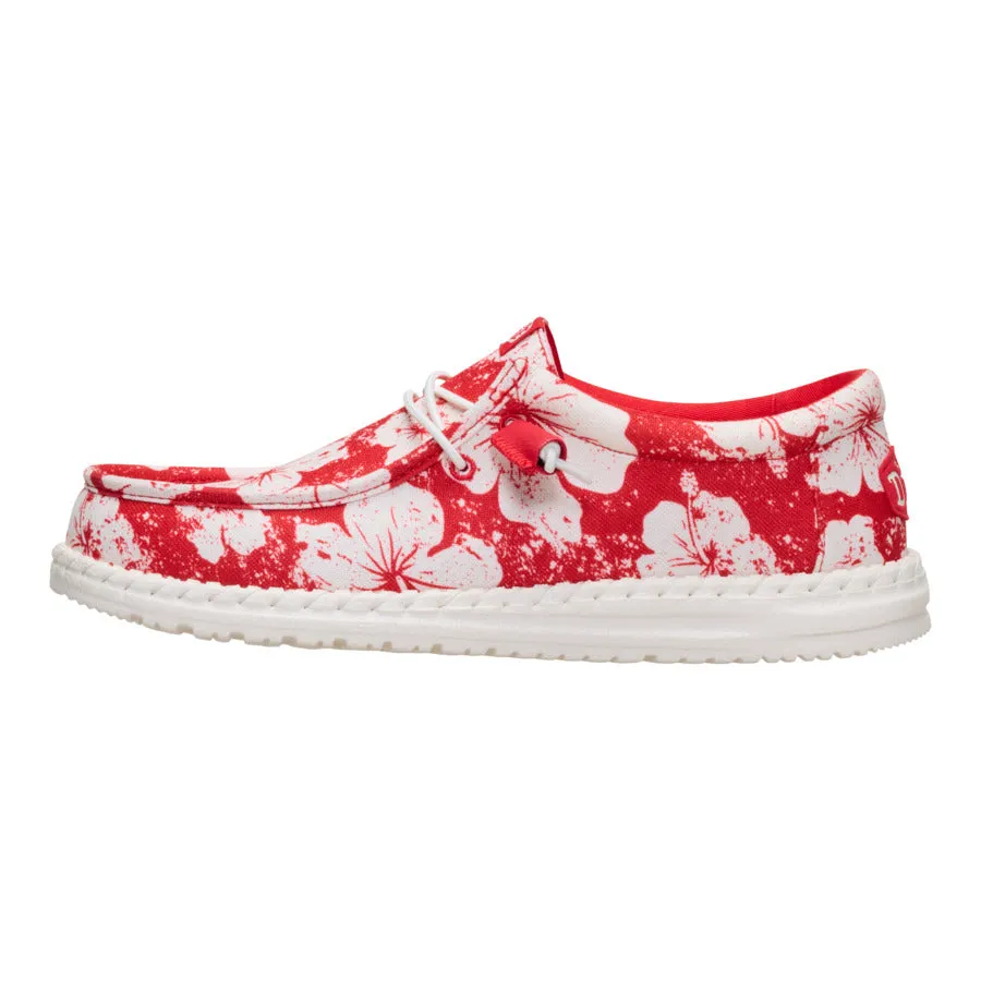 Boho Free Wally Hawaiian - Red/White