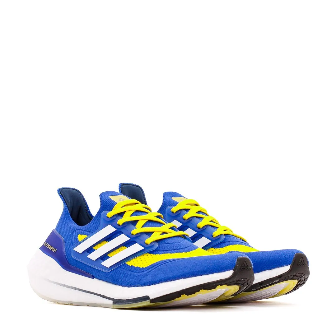 Skin Soft Soft Move Adidas Running Men Ultraboost 21 Blue Yellow FZ1926