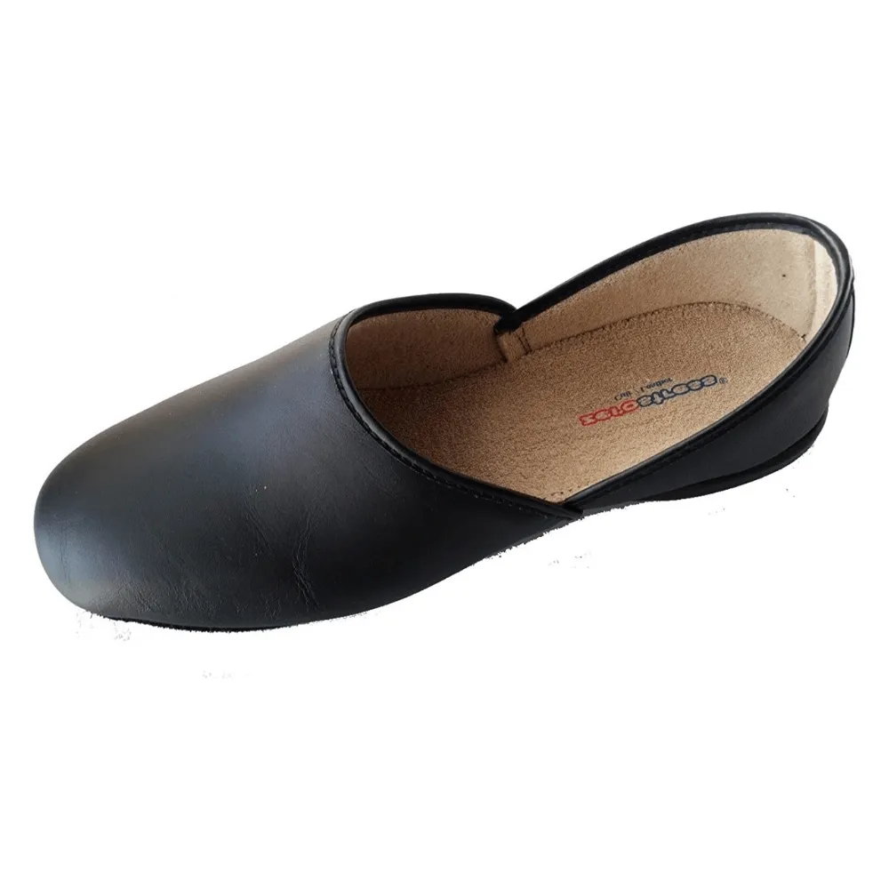 Zero Stress Leather Slipper Polish Look Modern