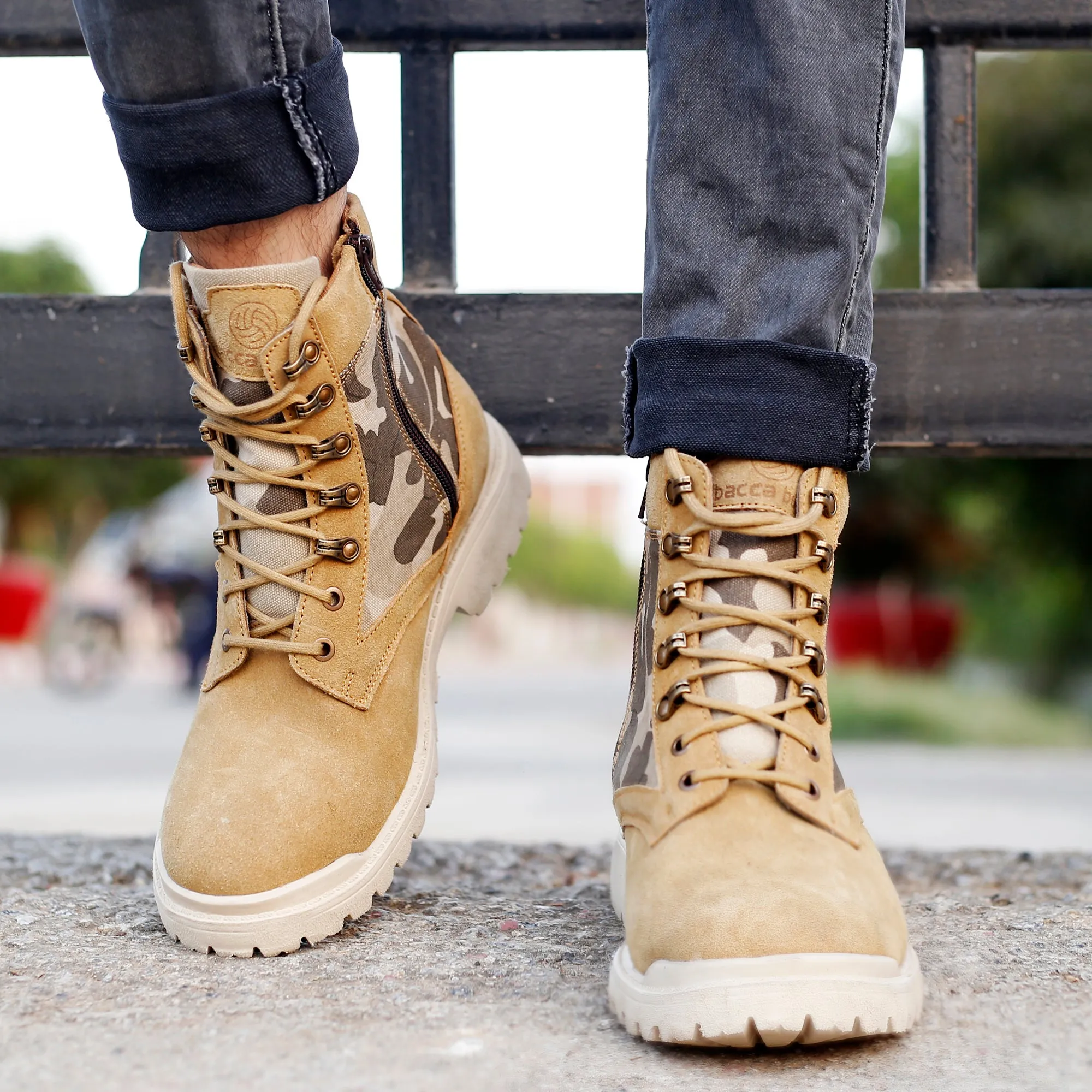 Active Bacca Bucci Military Boots