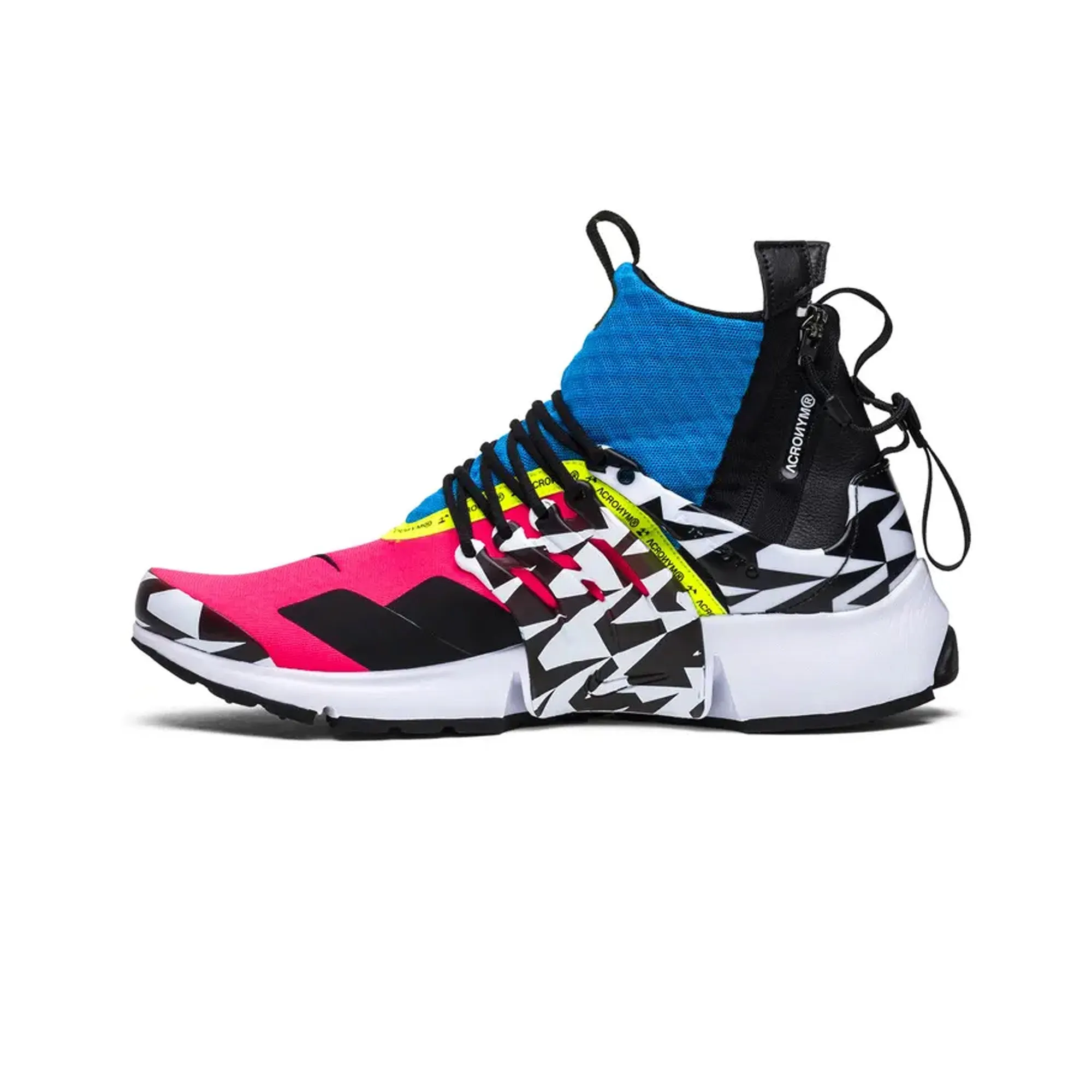 Nike Air Presto Mid x Acronym 'Racer Pink' (New) Clear Glow
