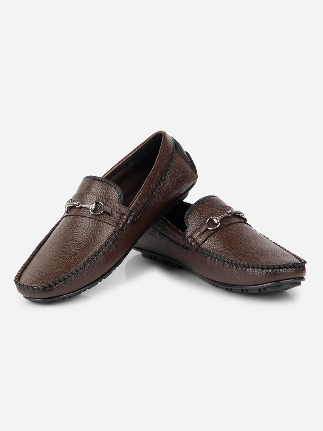 Ergonomic Travel Enthusiasts Weekend Casual Men's Brown Casual Loafer  (IX4102)