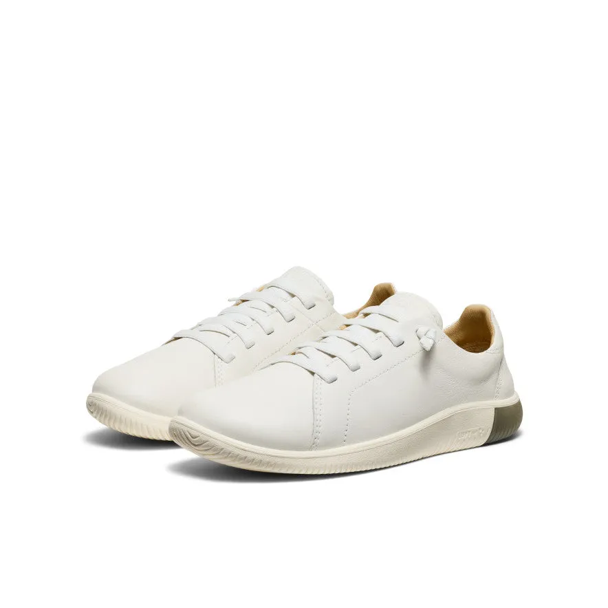 Durable Reinforcement Men's KNX Leather Sneaker  |  Star White/Star White