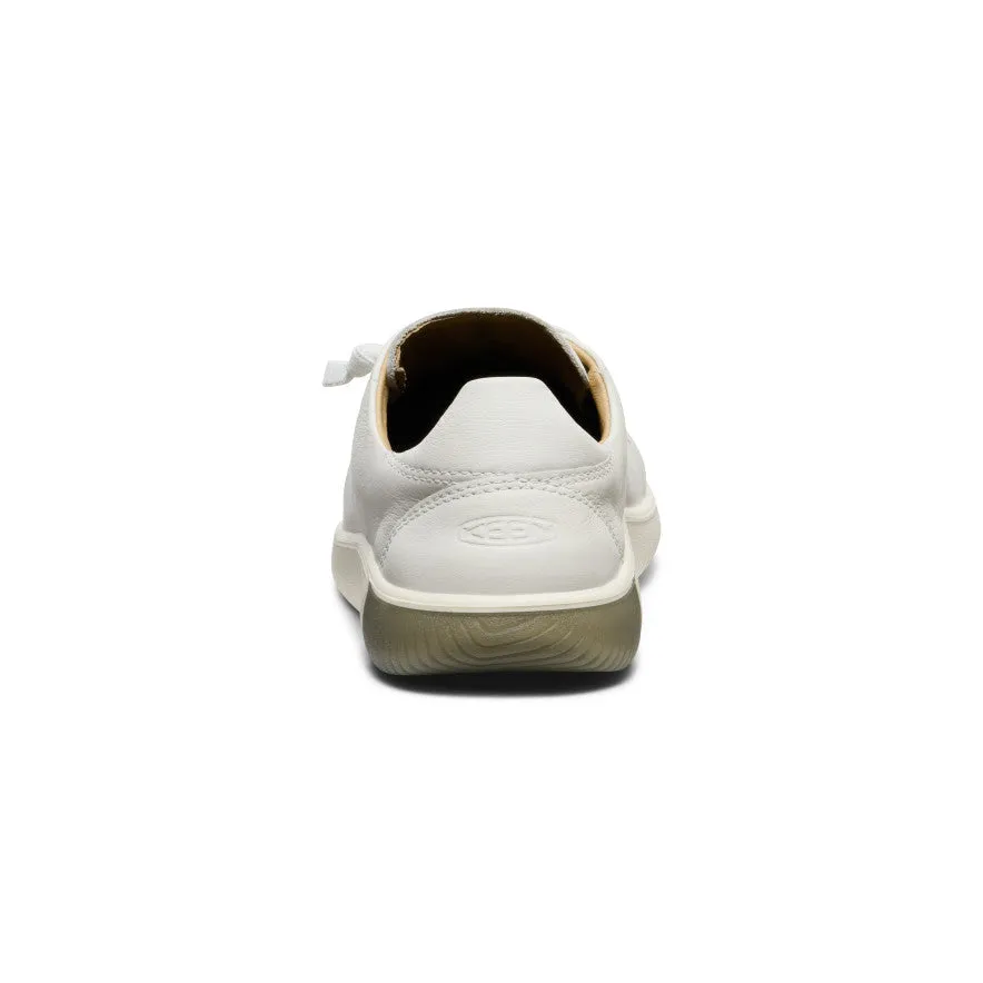 Outdoor Stroll Cushioned traction Men's KNX Leather Sneaker  |  Star White/Star White