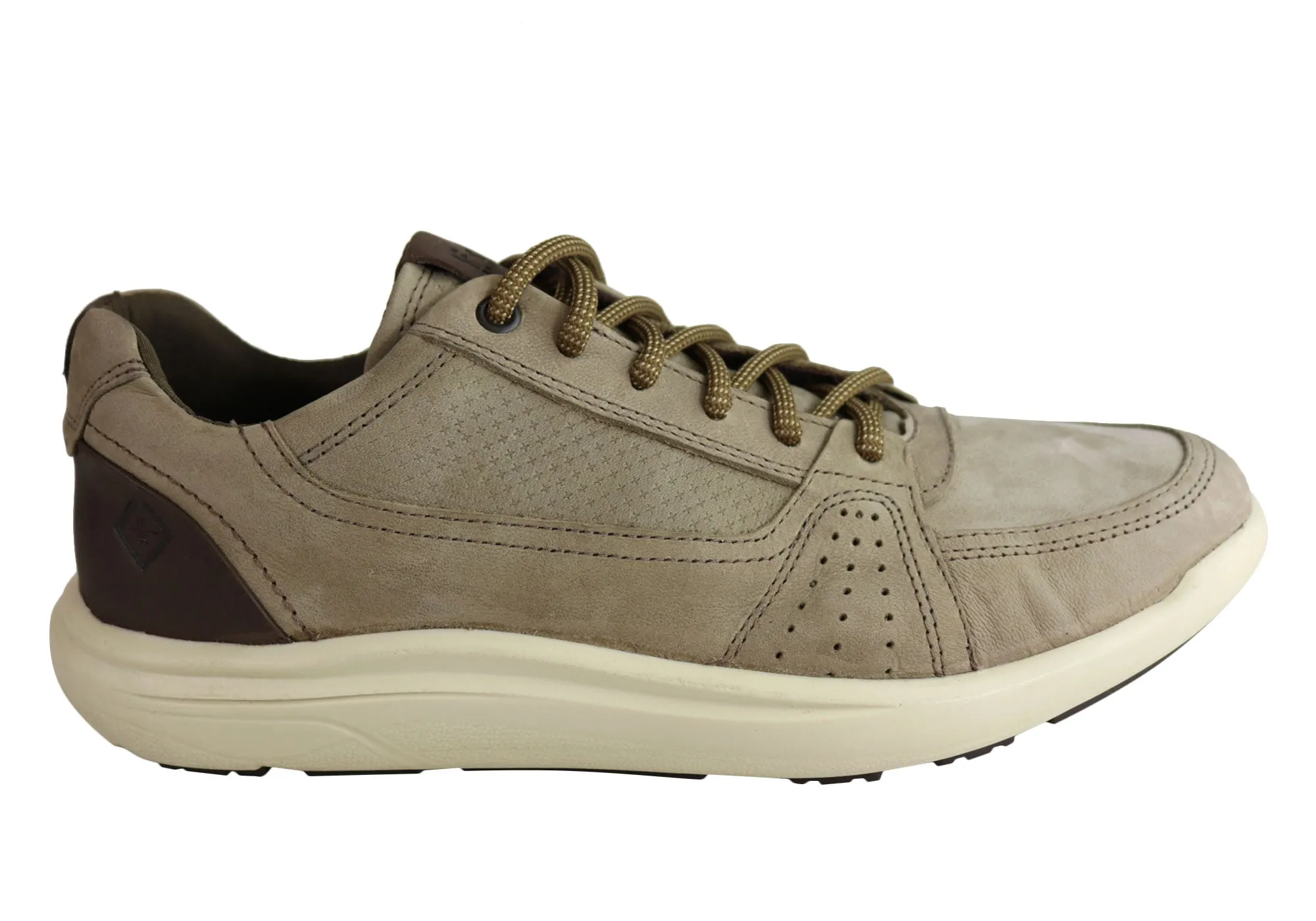 Reel Fit Ferricelli Grant Mens Leather Cushioned Casual Shoes Made In Brazil