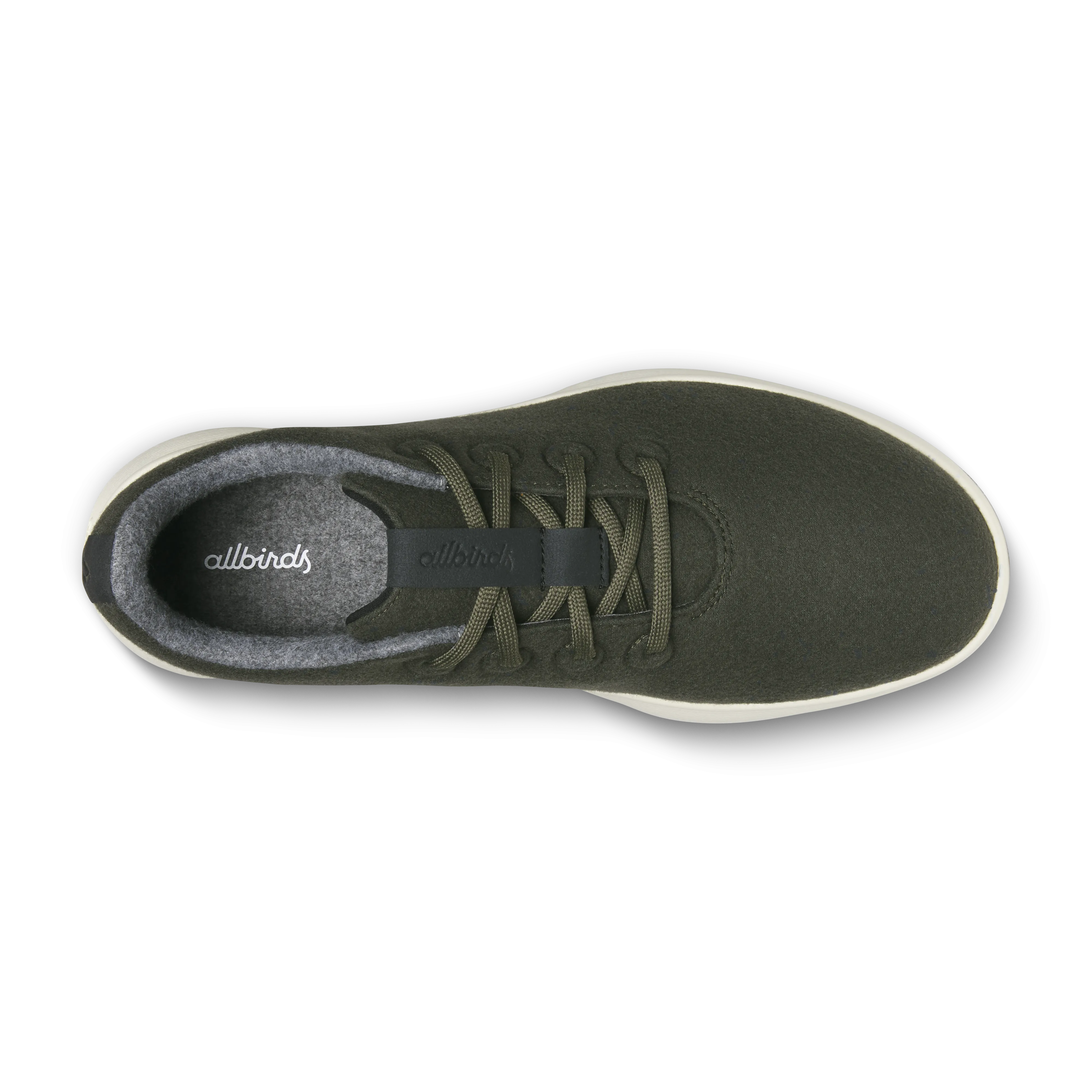 Women's Wool Runner NZ - Dark Jungle (Stony Cream Sole) Comfort Breath Vegan Material Option
