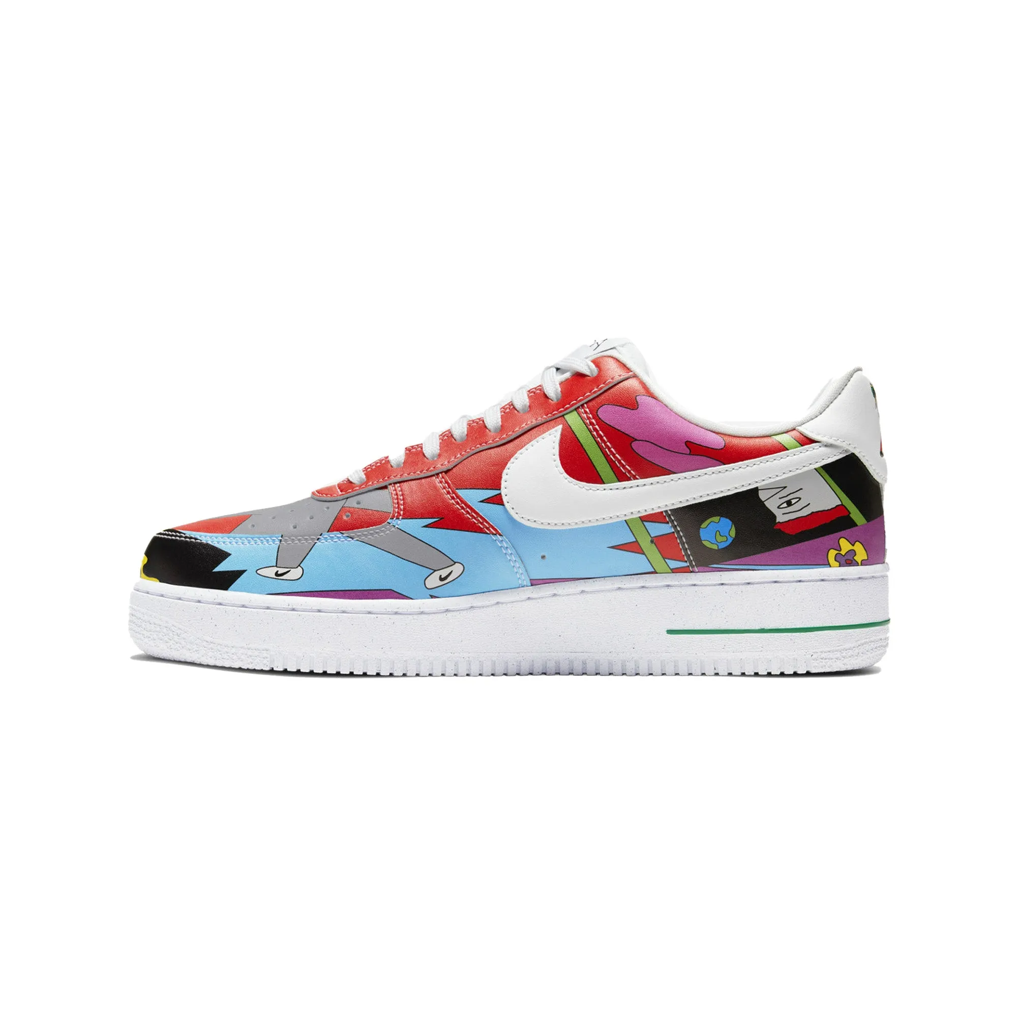 Air Force 1 x Ruohan Wang 'Flyleather' Office Smart Stage Pop