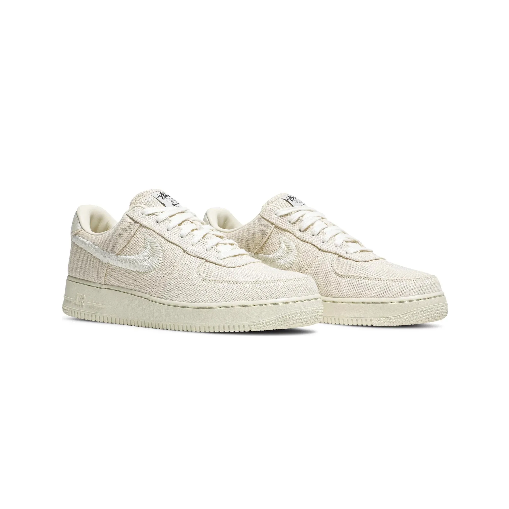 Air Force 1 Low x Stussy 'Fossil' Earth Mood Heart Glow