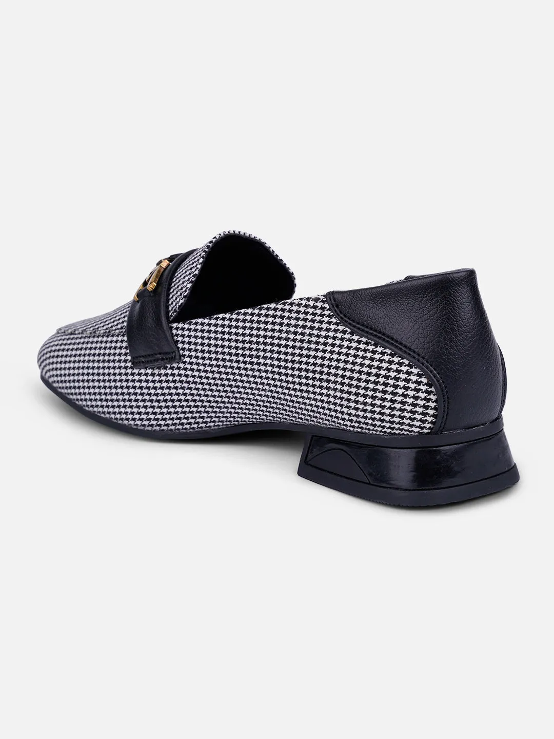 Work Pace Step Style Women's Black/White Casual Slip On (IU2009)