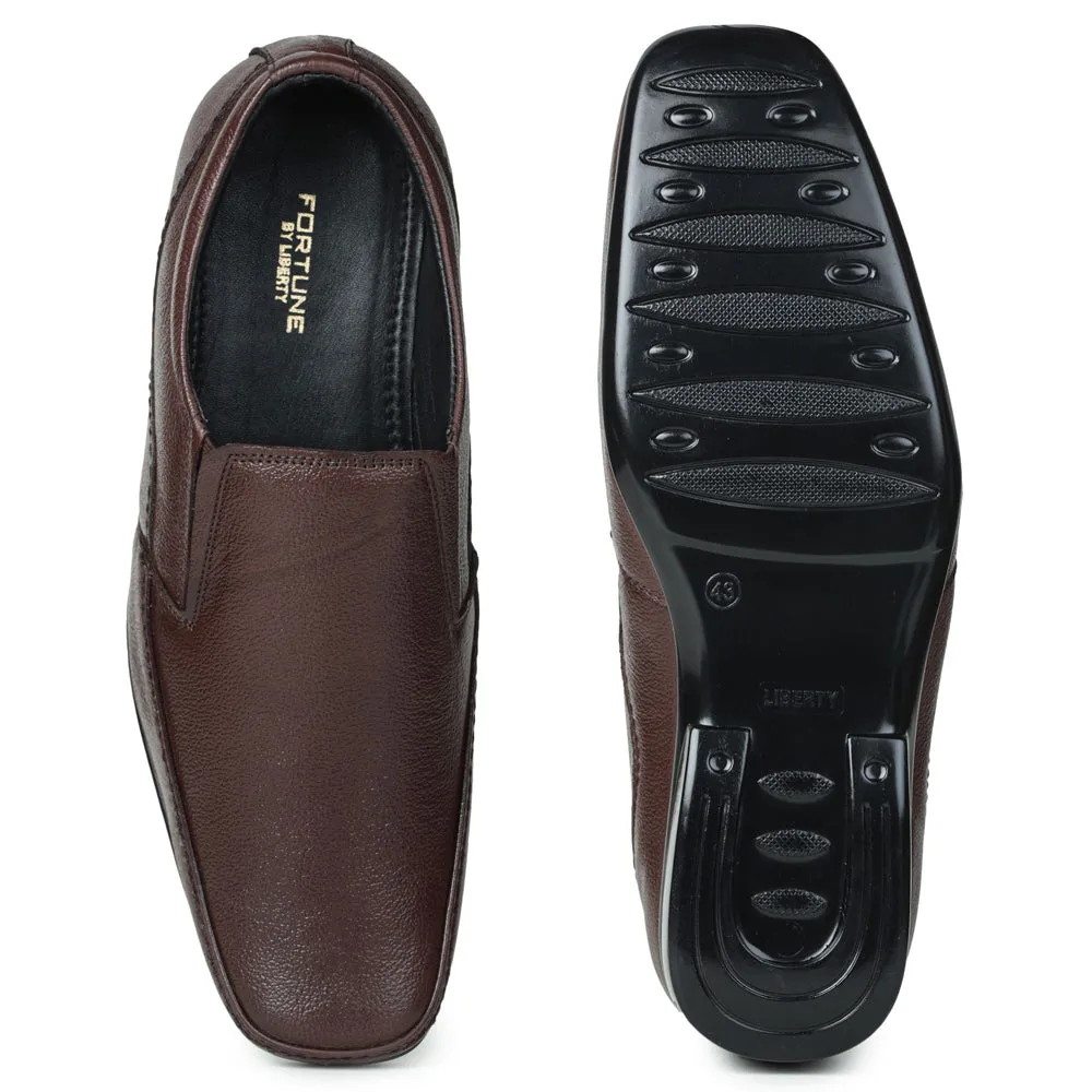 Museum Opening Fortune (Brown) Classic Loafer Shoes For Men HOL-11 By Liberty