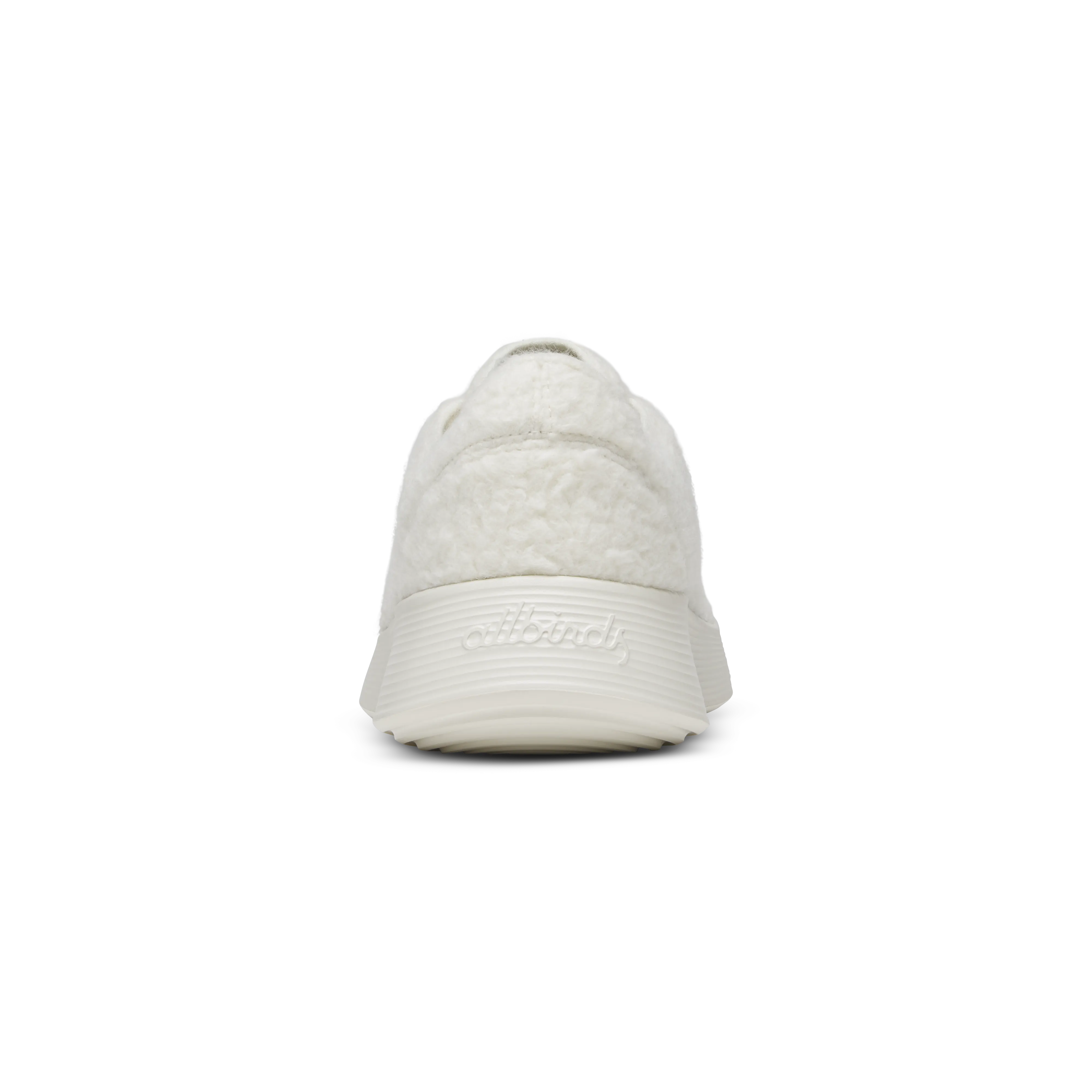 Women's Wool Runner Go - Fluff - Natural White (Natural White Sole) Shock Dissipating Bonded Seam Construction