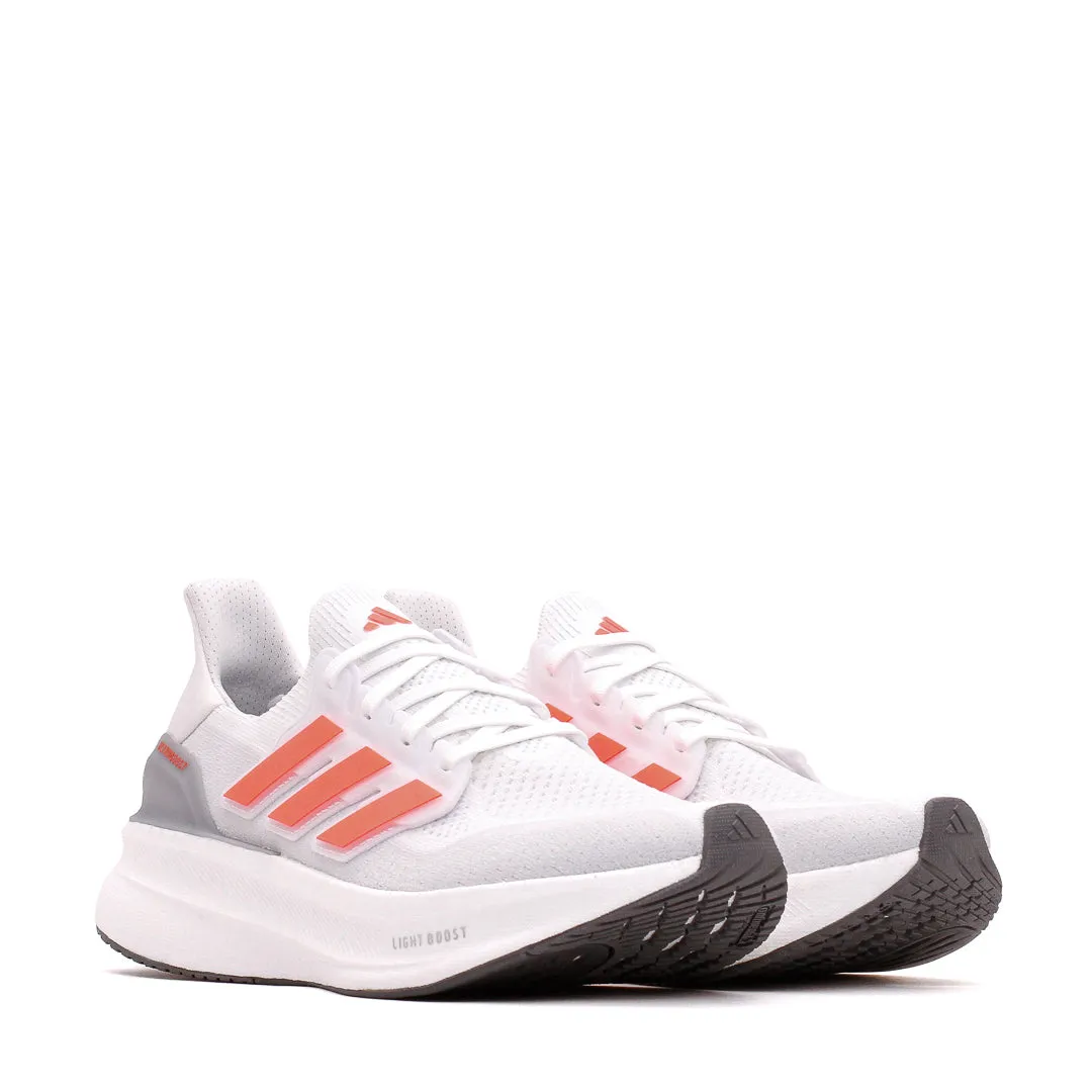 Breath Fresh Cushioned Adidas Men Ultraboost 5 White Red ID8818