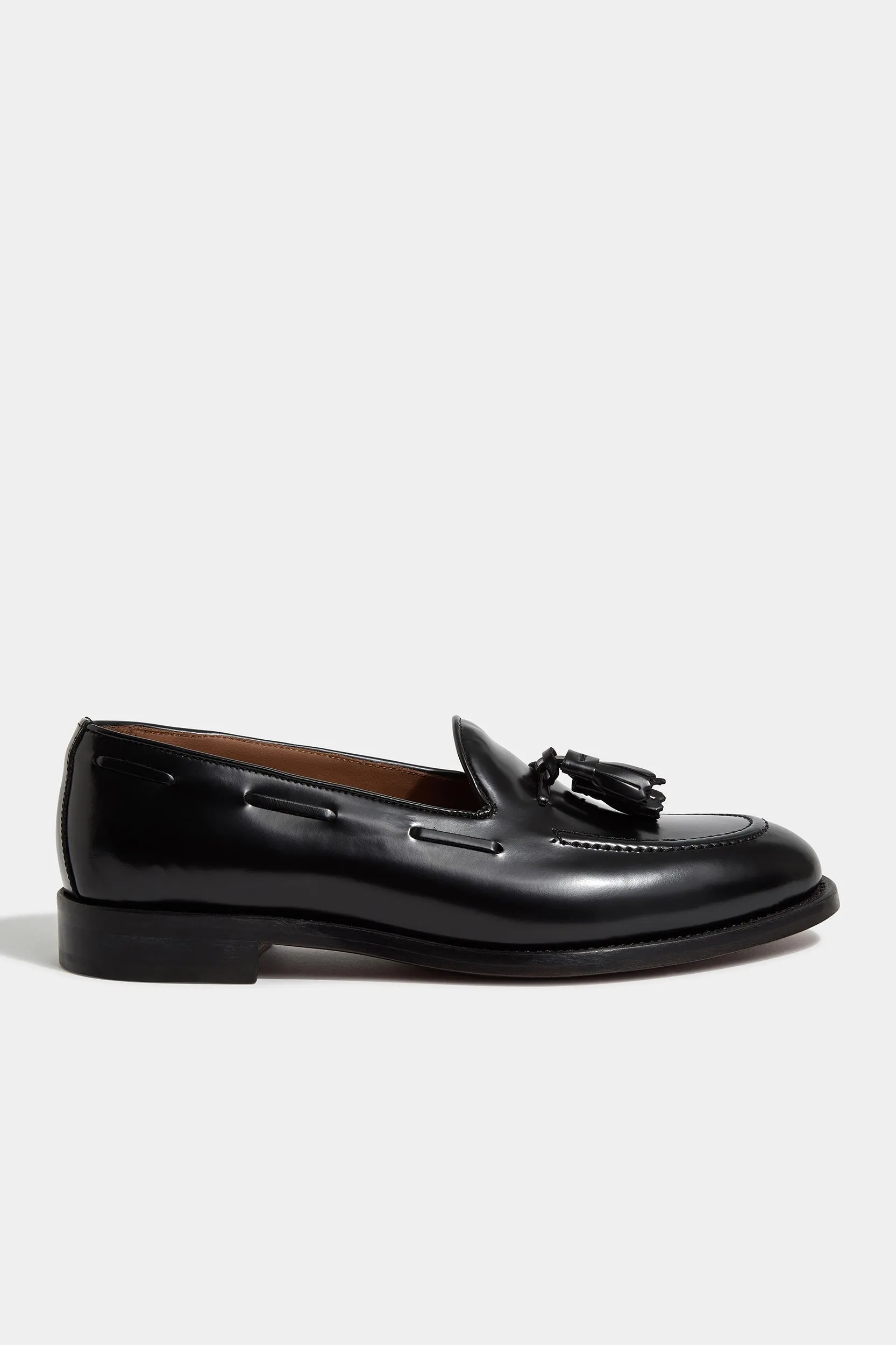 Easy Routine Wind Path Black tassel loafers - Made In Italy