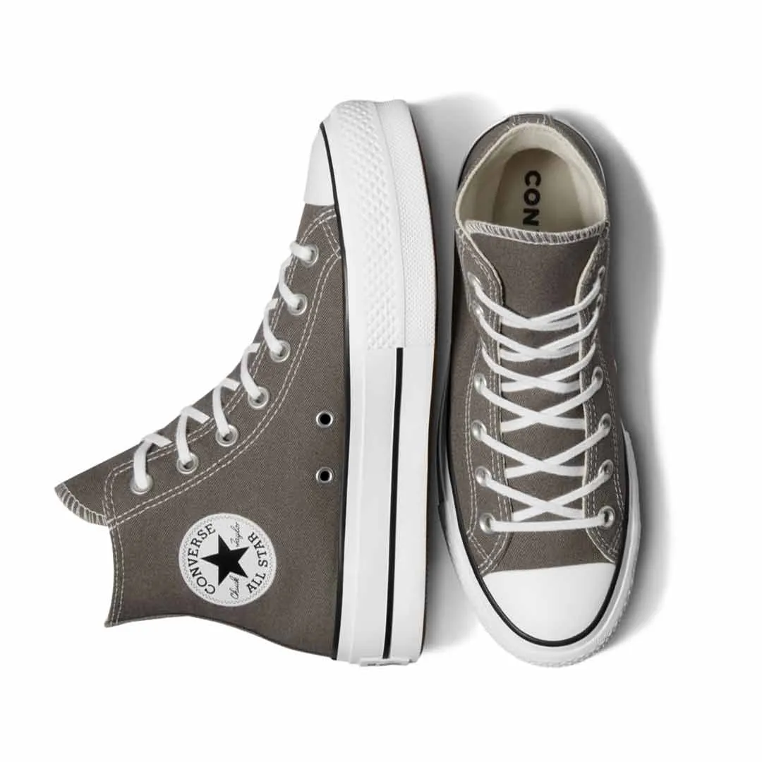 Converse - Women's Chuck Taylor All Star Lift Platform High Top Shoes (A09221C) Green Core Energy Rise