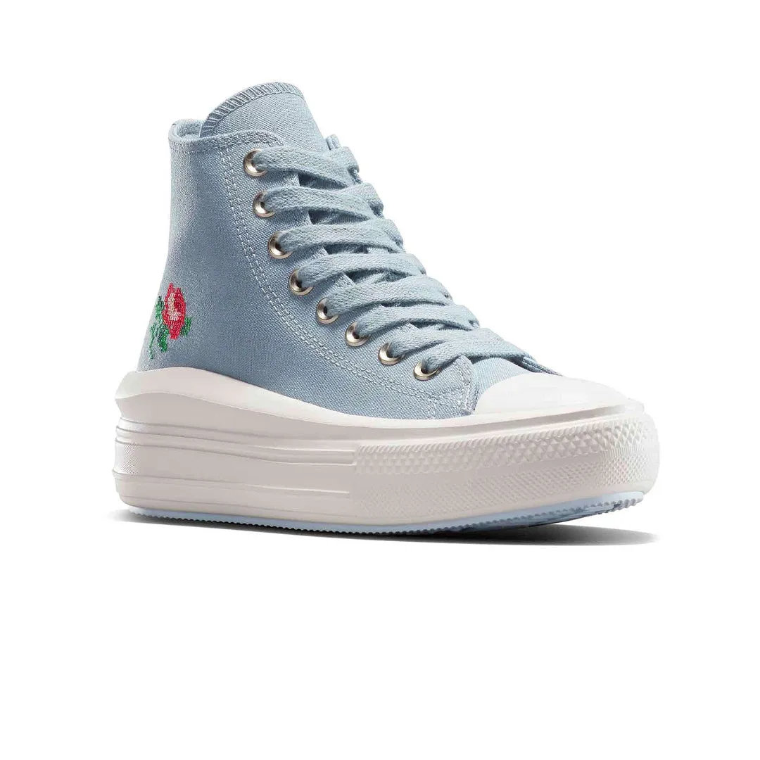 Converse - Women's Chuck Taylor All Star Move High Top Shoes (A12571C) Durable outsole