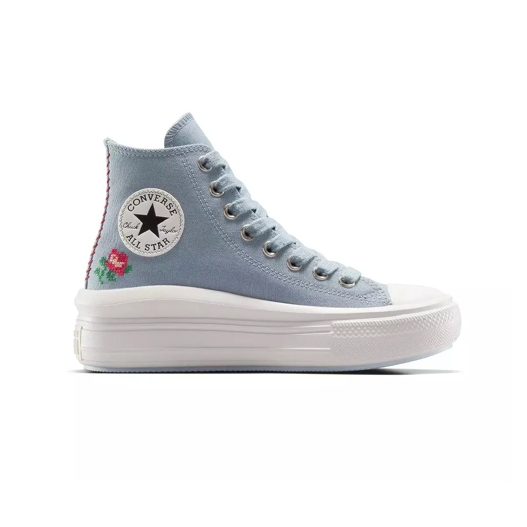 Converse - Women's Chuck Taylor All Star Move High Top Shoes (A12571C) Padded Comfort Cold Weather Padded Comfort Wellness Seekers