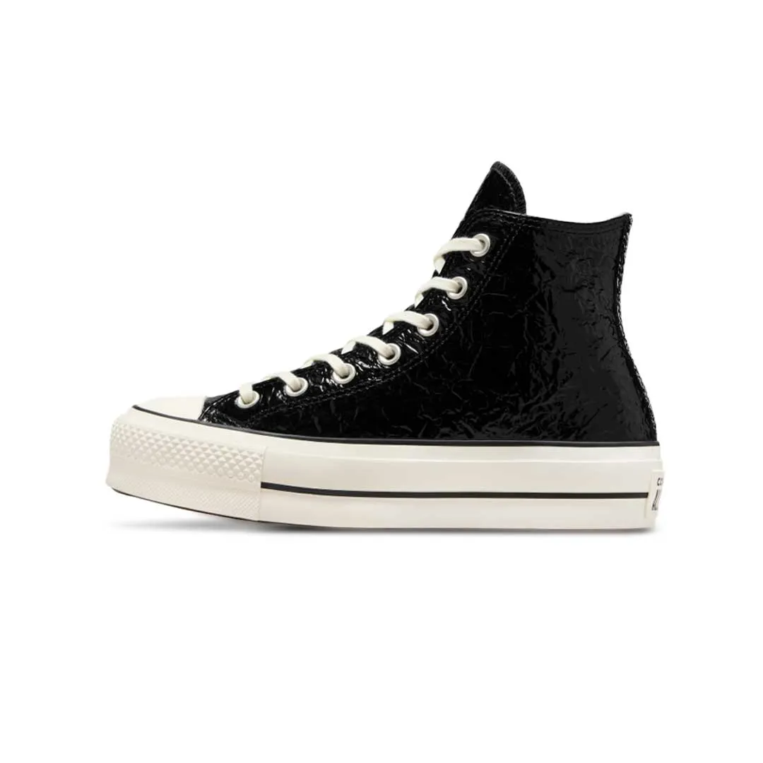 Converse - Women's Chuck Taylor All Stars Lift High Top Shoes (A13384C) Elastic laces