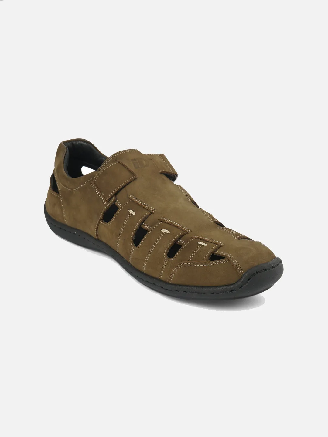 All Day Travel Light Men's Olive Huarache Sandal (ID4071)