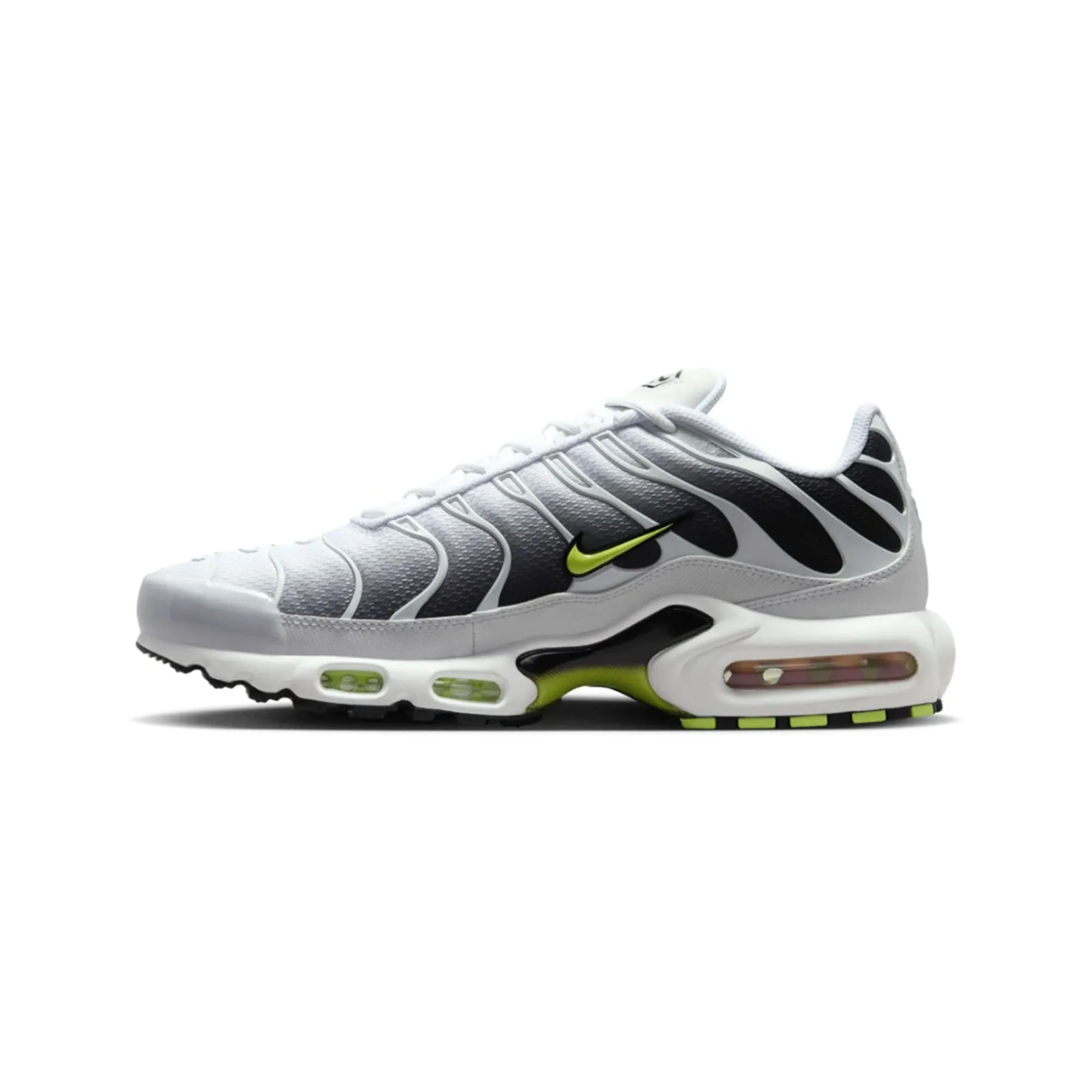 Anti Odor Outdoor Explorers Morning Walk Nike Air Max Plus TN 'White Black Volt' (2024)