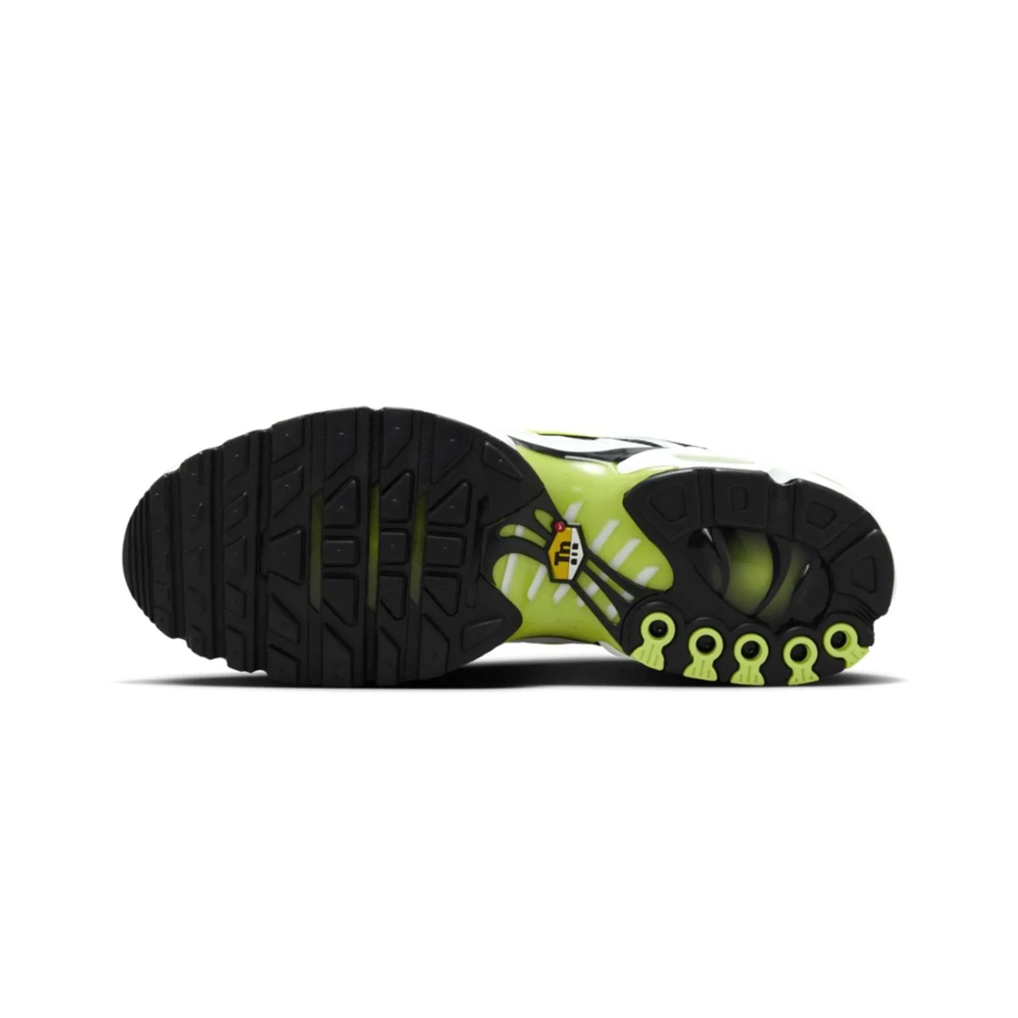 Nike Air Max Plus TN 'White Black Volt' (2024) Everywhere Fit heel cup