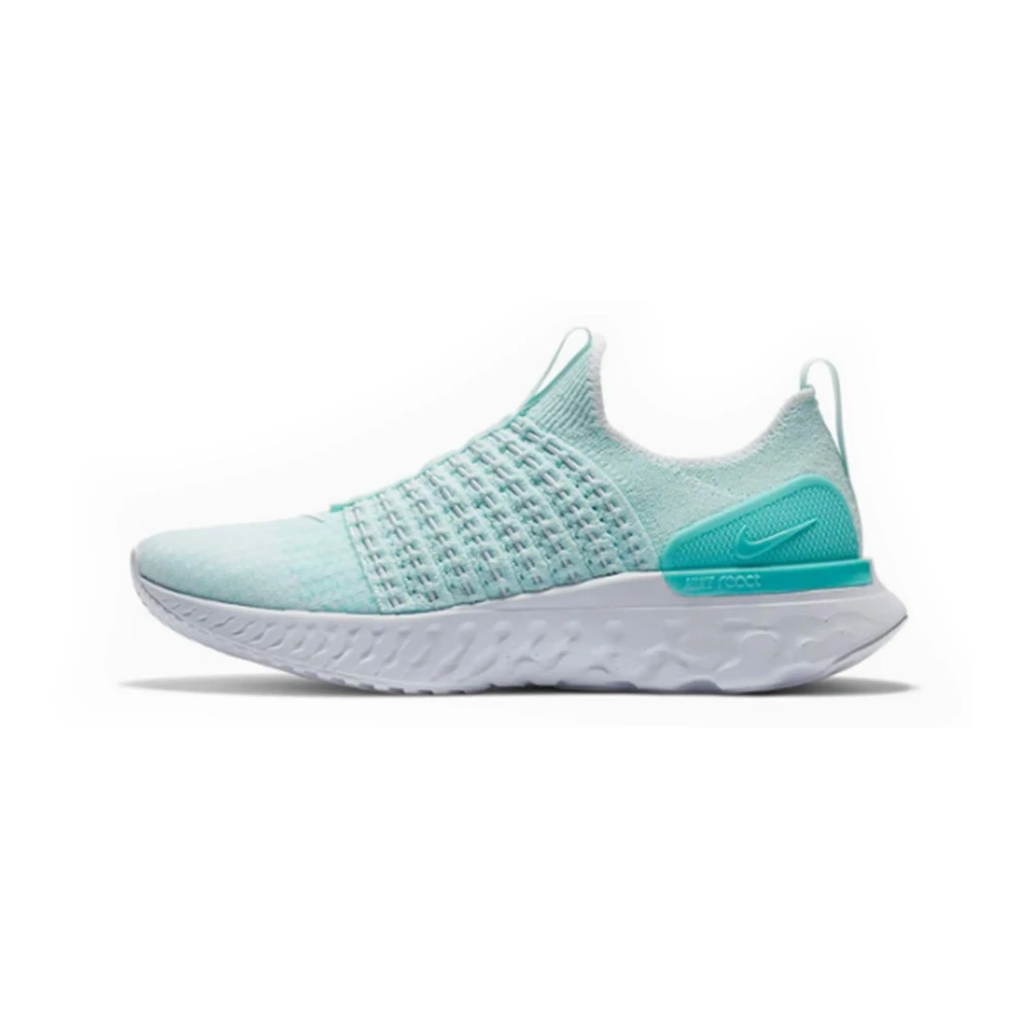Supportive Core Office Workers Nike React Phantom Run Flyknit 2 'Teal Tint' Women's (2020)