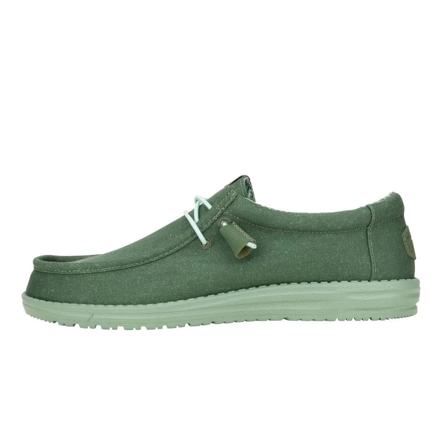 Comfort Midsole Wally Stretch Canvas - Duck Green/Iceberg Green