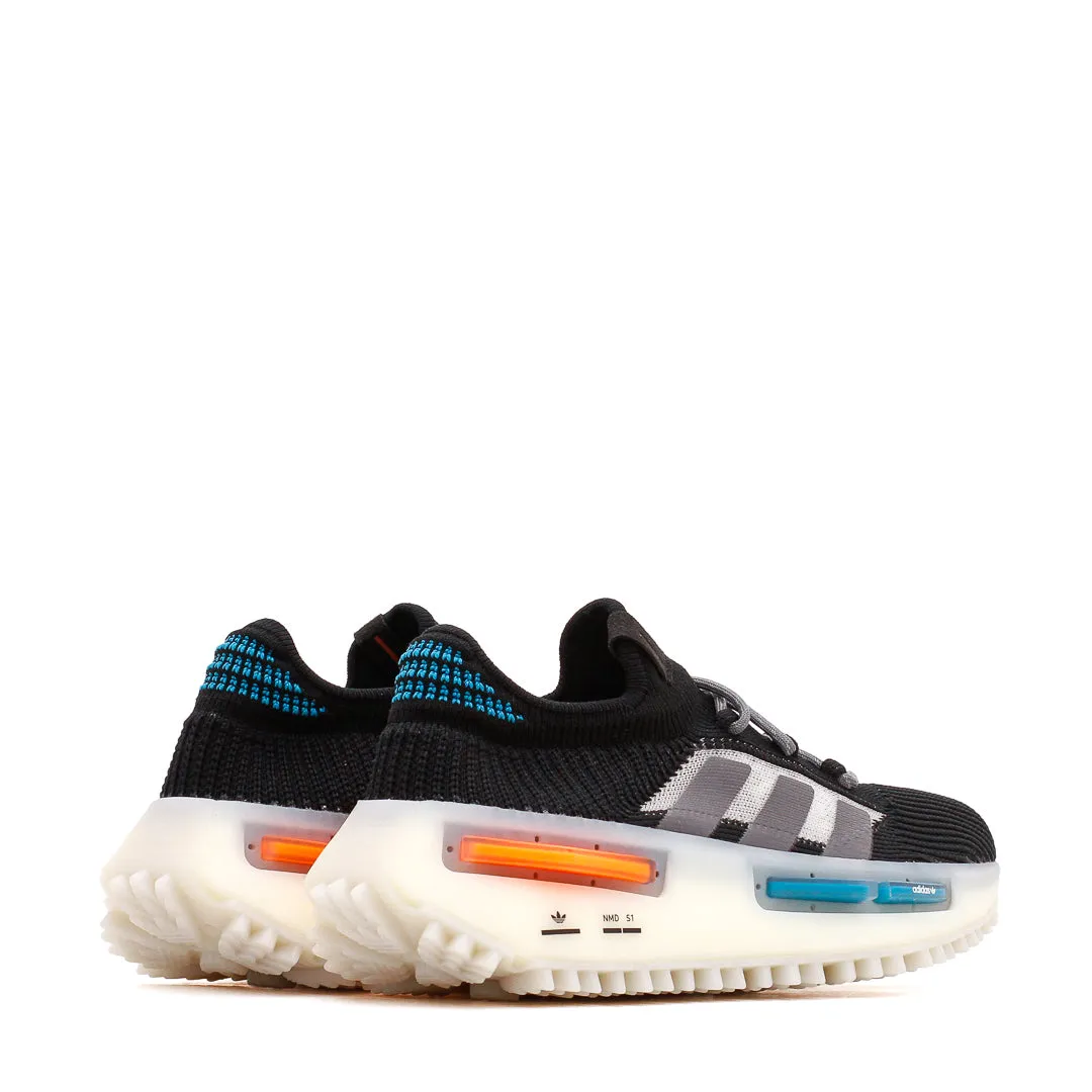 Adidas Originals Men NMD S1 Black Boost FZ5706 Peace Step Cold Safe