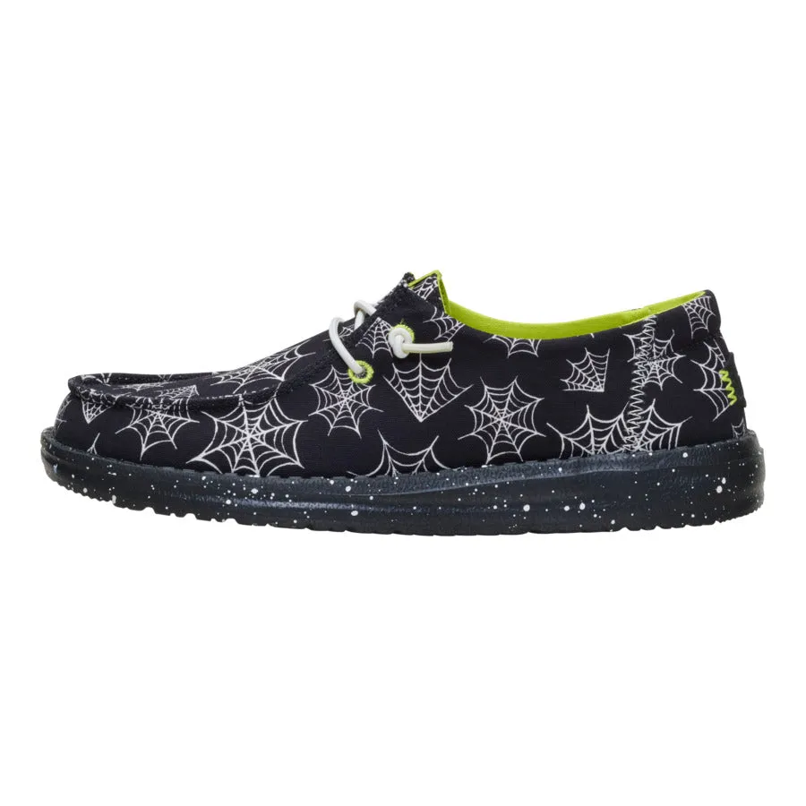 Soft Lining Wendy Spider Webs - Black/Black
