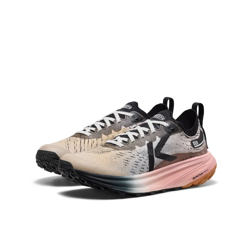 Women's Seek Trail Running Shoe  |  Black/Sunset Sand Neutral Finish
