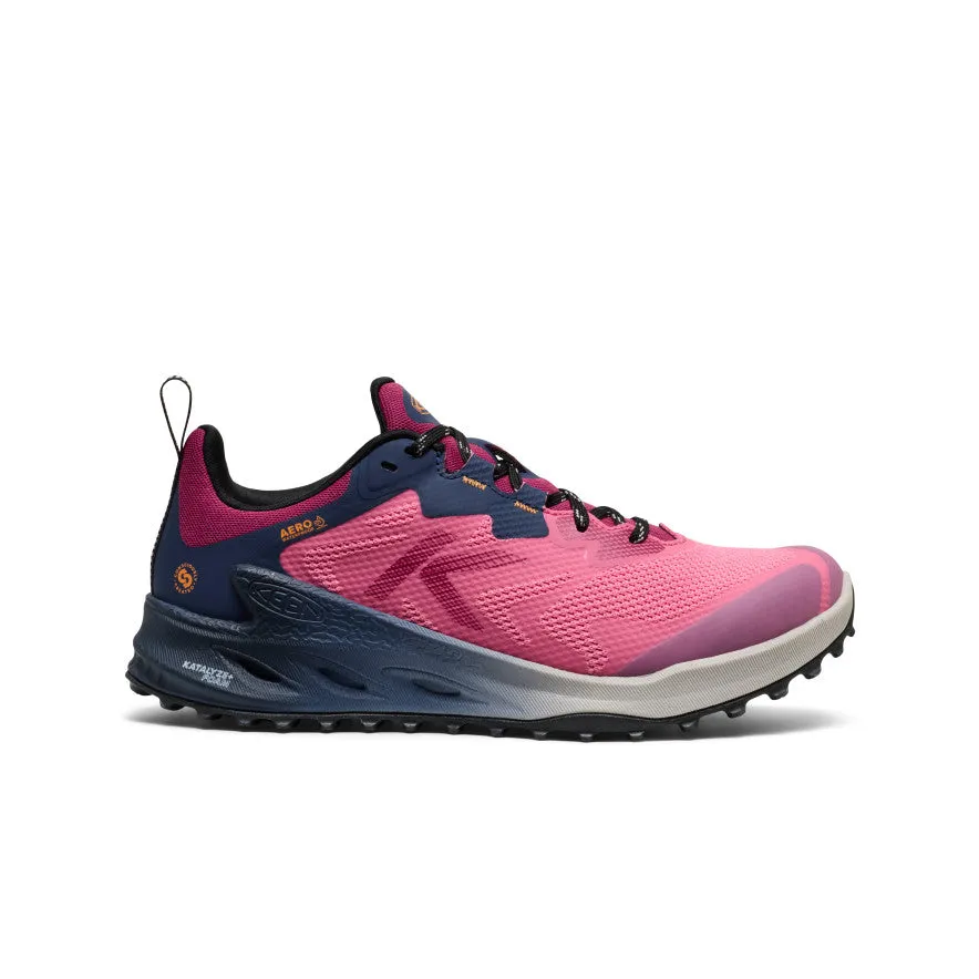 Durable Shell Work Commute Women's Zionic NXT Waterproof Hiking Shoe  |  Pink Lemonade/Bright Marigold