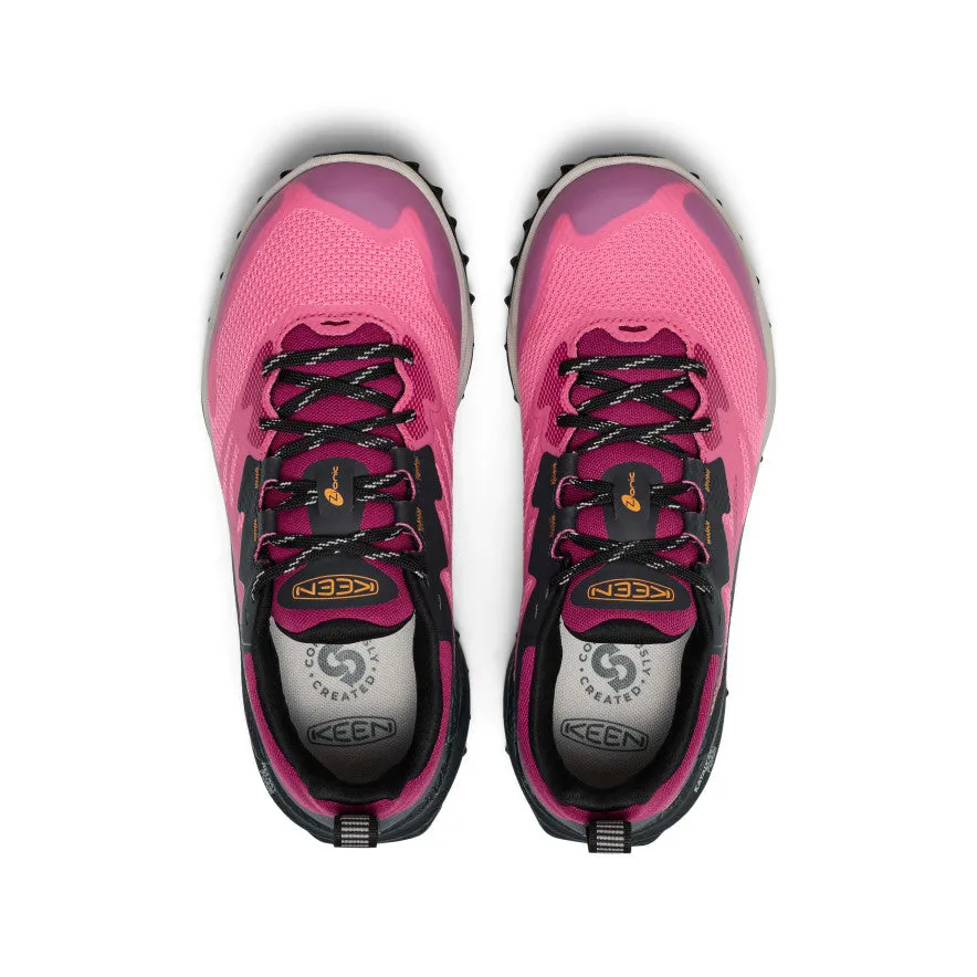 Silver Glow All Weather Urban Traveler Women's Zionic NXT Waterproof Hiking Shoe  |  Pink Lemonade/Bright Marigold