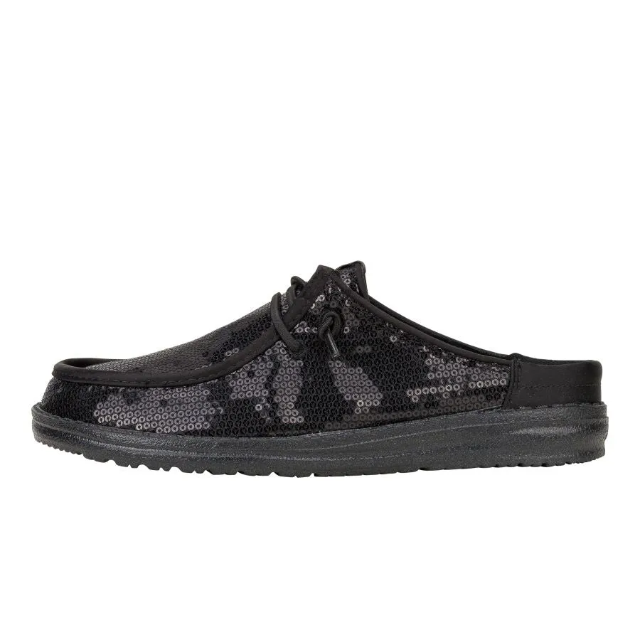 Wendy Slip Sequin - Black Hiking