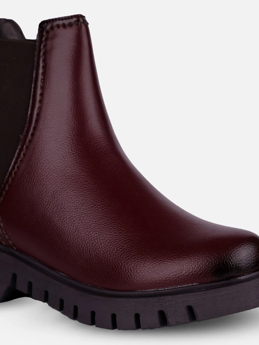 EverydayUse Reinforced Form Adventure Seeker Women's Cherry Casual Boots (IU5005)