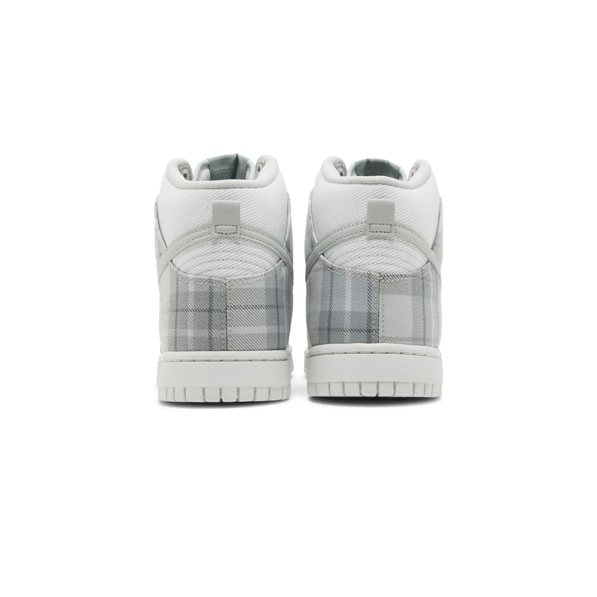 Breathable City Adventure Nike Dunk High SE 'Tartan Plaid White Light Green' (2023)