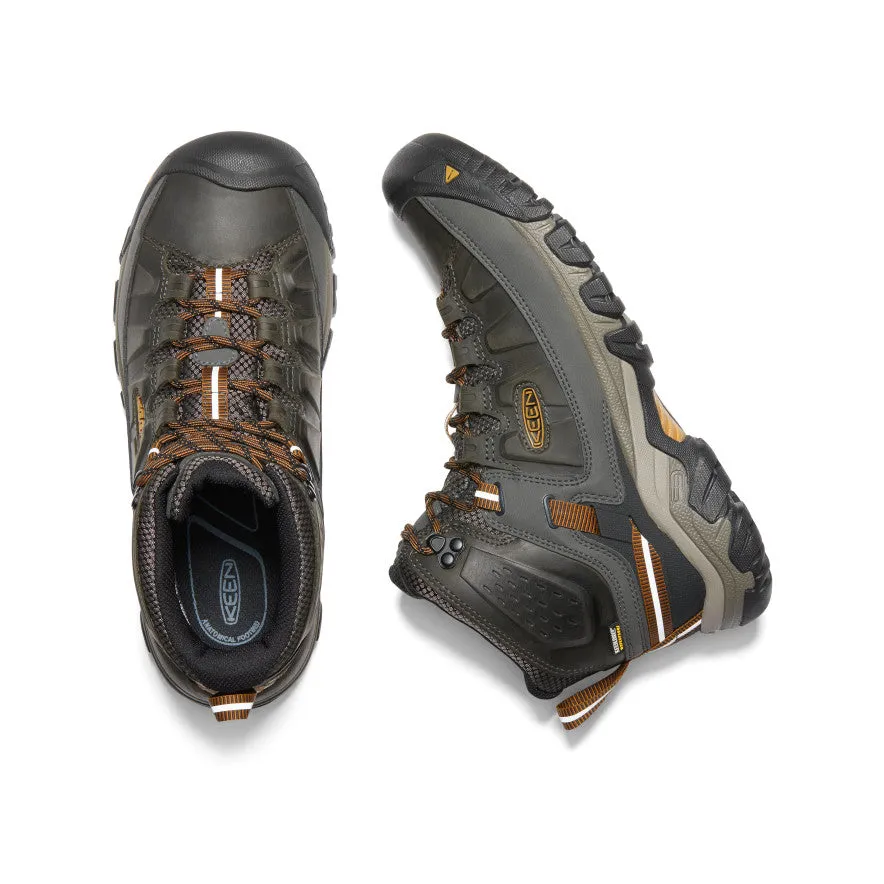 Men's Targhee III Waterproof Mid  |  Black Olive/Golden Brown Japan Neat