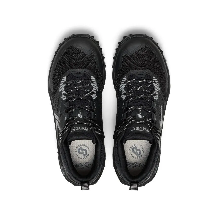 Men's Zionic NXT Waterproof Hiking Boot  |  Triple Black Mom Fit