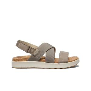 CushionedInsole Women's Elle Criss Cross Sandal  |  Brindle/Birch