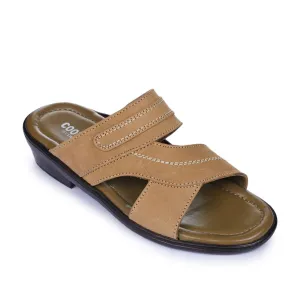 Soul Walk Coolers Casual Brown Slippers For Men 7153-37 By Liberty