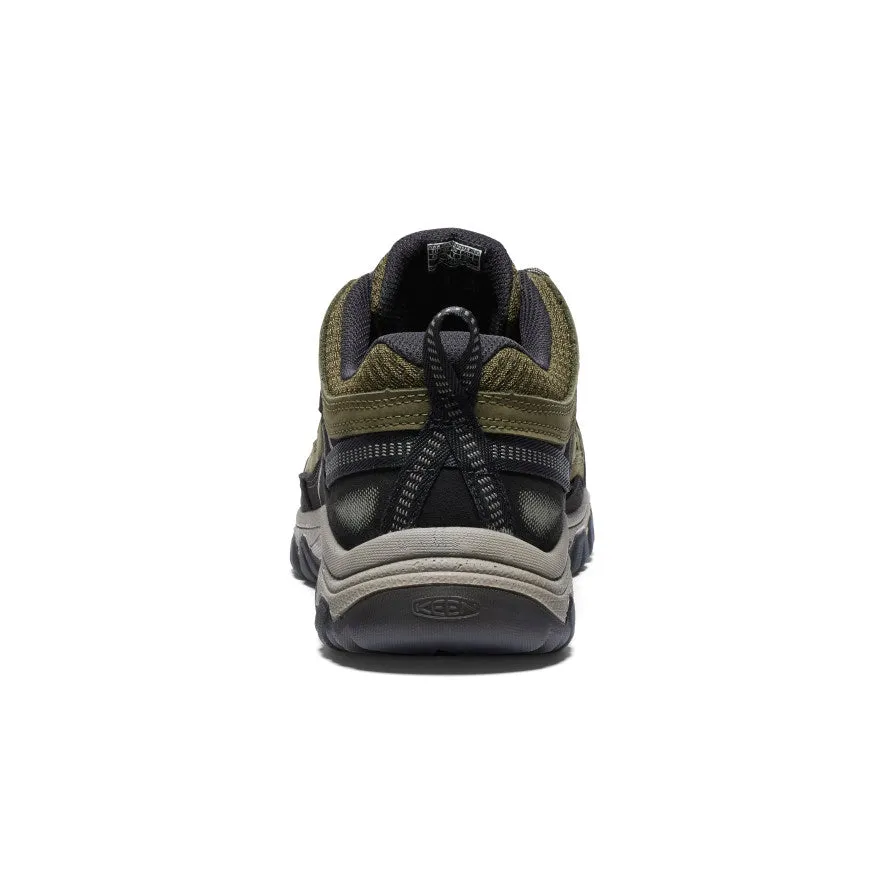 Climb Strong Men's Targhee IV Vented Hiking Shoe  |  Dark Olive/Gold Flame